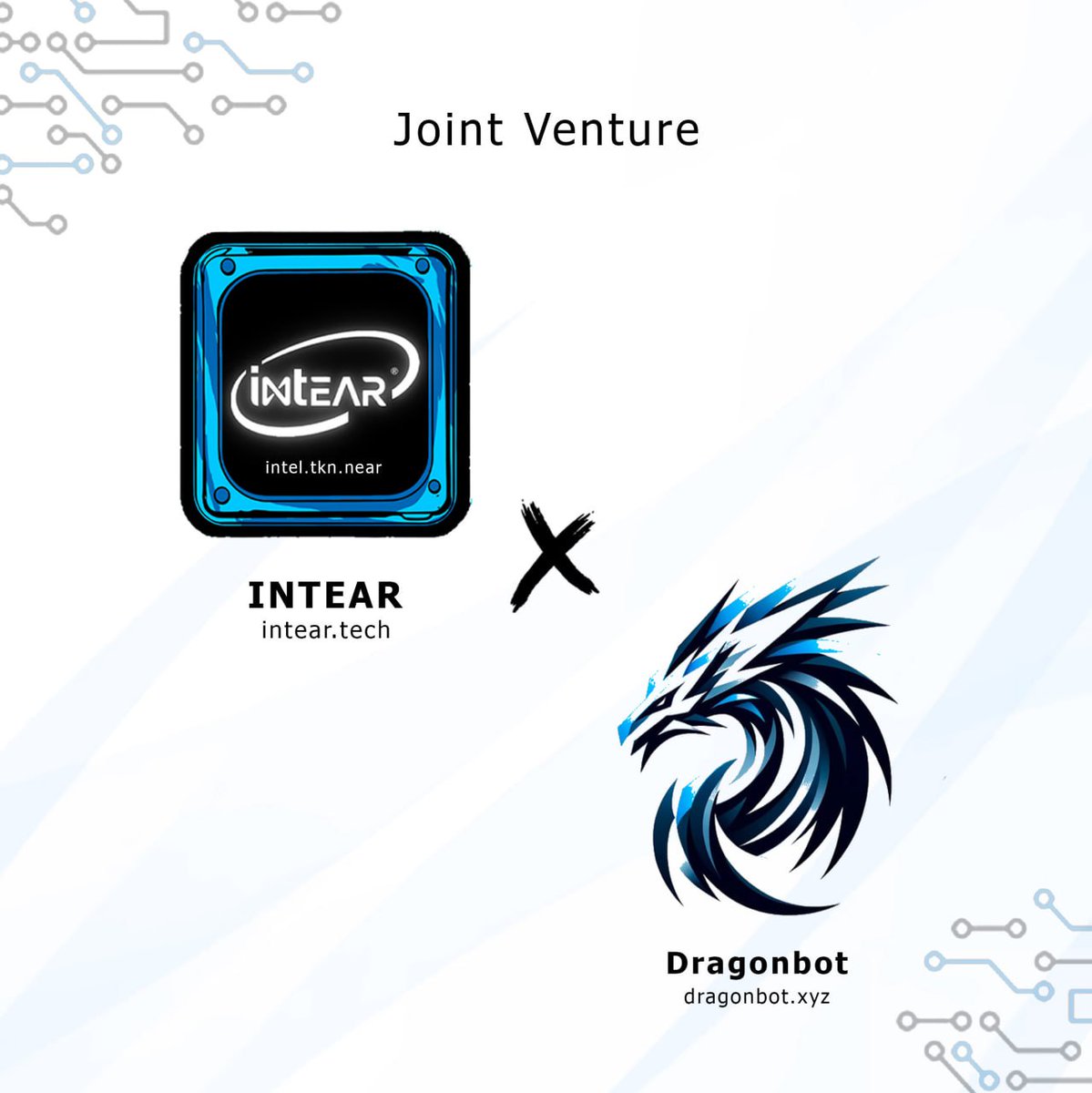 Partnership alert!!! 🚨
We will be partnering with <a href="/dragonbot_xyz/">Dragonbot 🐉</a> enabling its users to earn $INTEL after their season 2 trading competition ends.

Dragon bot is an amazing Telegram bot to trade and degen on NEAR