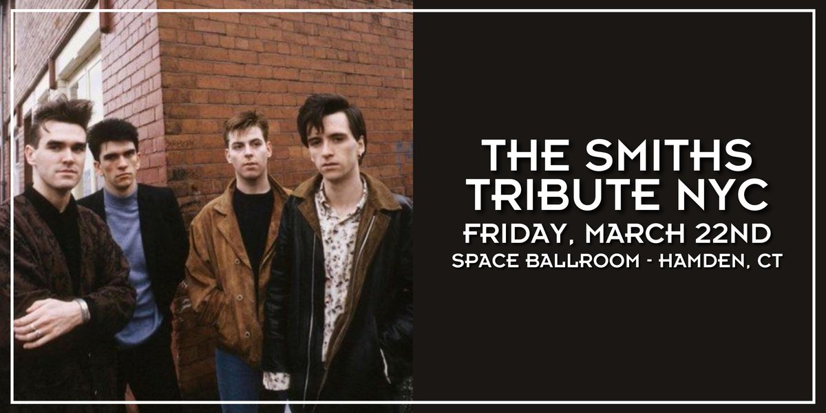 spaceballroom's tweet photo. TONIGHT (3/22)! We're bringing it back to the 80's with The Smiths Tribute NYC &amp; a SOLD OUT show! https://t.co/nrECP3bC41