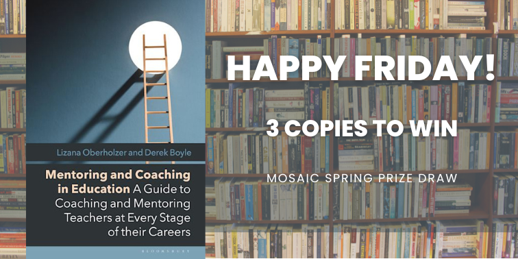 MosaicPenrose's tweet photo. Happy Friday 🤩
We are giving away 3 copies of '#Mentoring & #Coaching in Education...' ⬇️ by the awesome @LO_EduforAll @wlv_uni & Derek Boyle @Bromley_SC.
Enter Now https://t.co/q4s8fNF5xM
#ITTE #ITT #ITE
Closes 29 March https://t.co/JifPWZLISP