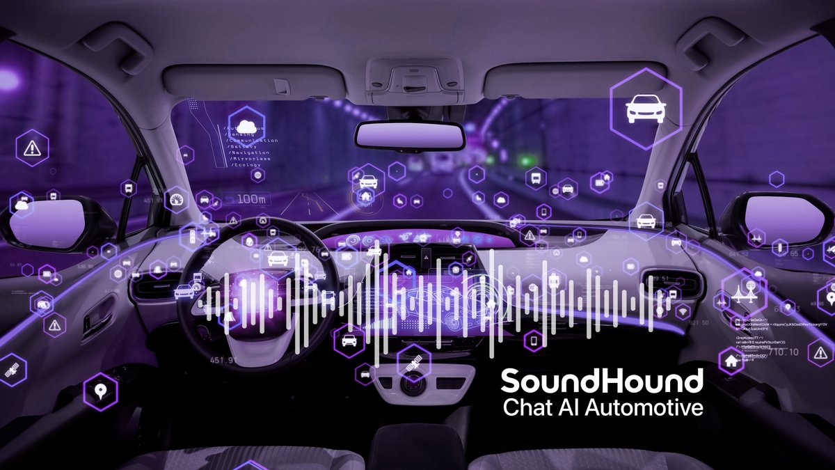SoundHound's tweet photo. ANNOUNCEMENT 🔈: First For Japan As SoundHound AI’s Voice Assistant With Integrated ChatGPT Launches in Stellantis DS Automobiles

https://t.co/YLdlaebHHR https://t.co/TfQ21S7YPR
