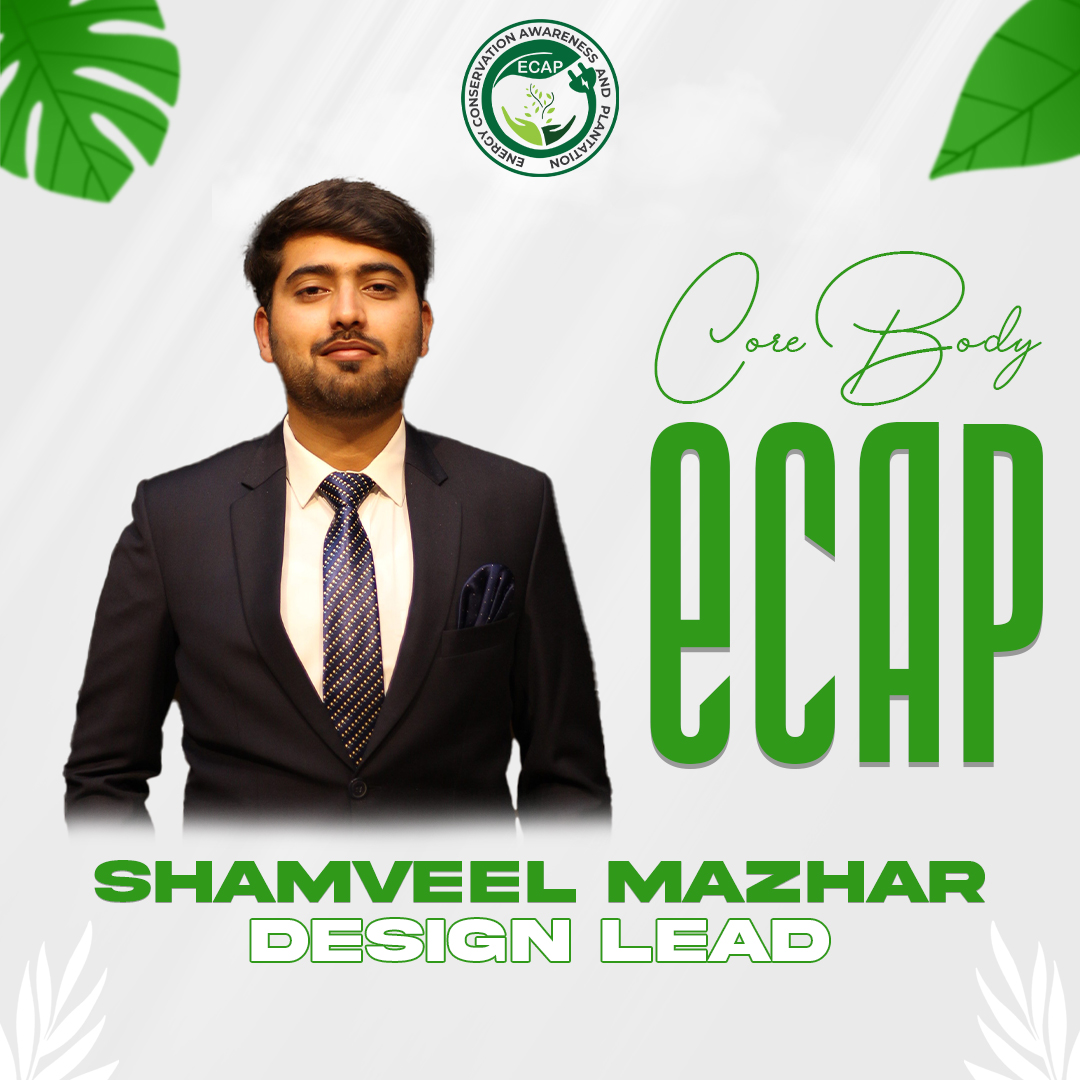 2024Ecap's tweet photo. A heartfelt thank you to our design virtuoso Shamveel Mazhar, bringing our green vision to life with creativity and flair. Your artistic prowess made our event shine!  #ECAPDesign #GreenInspiration https://t.co/AvkxoW2JVO