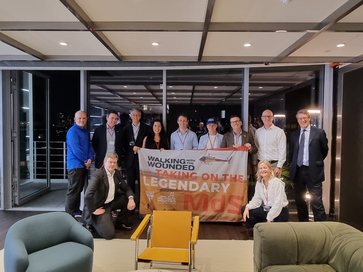 We recently hosted an evening with @supportthewalk a UK charity for military veterans who are struggling and in need of individualized support. A heartfelt thank you to all who were in attendance on the night in our London office, and to Copper’s Tim Neill (Chief Risk Officer)…