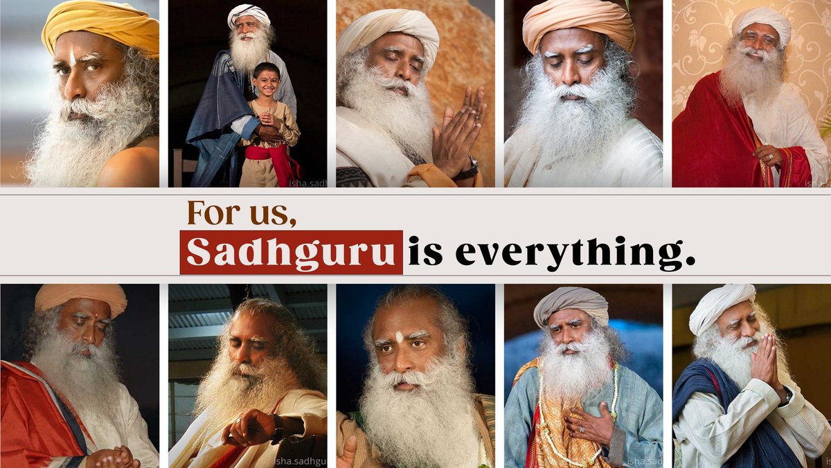 Ksareen30's tweet photo. Guru Brahma Gurur Vishnu Guru Devo Maheshwaraha Guru Saakshat Para Brahma Tasmai Sree Gurave Namaha 🙏 #Sadhguru https://t.co/ELE82YDxB2