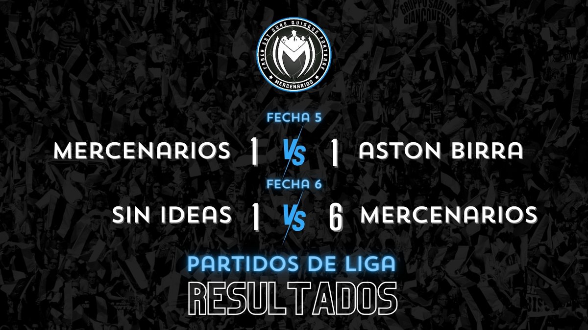xLigaPRO's tweet photo. Resultados de las fechas 5 y 6 de la liga @IESAFIFAar 
Arrasando al ex puntero y chocando contra los muchachos de Aston Birra... https://t.co/sXPmCU6uFH