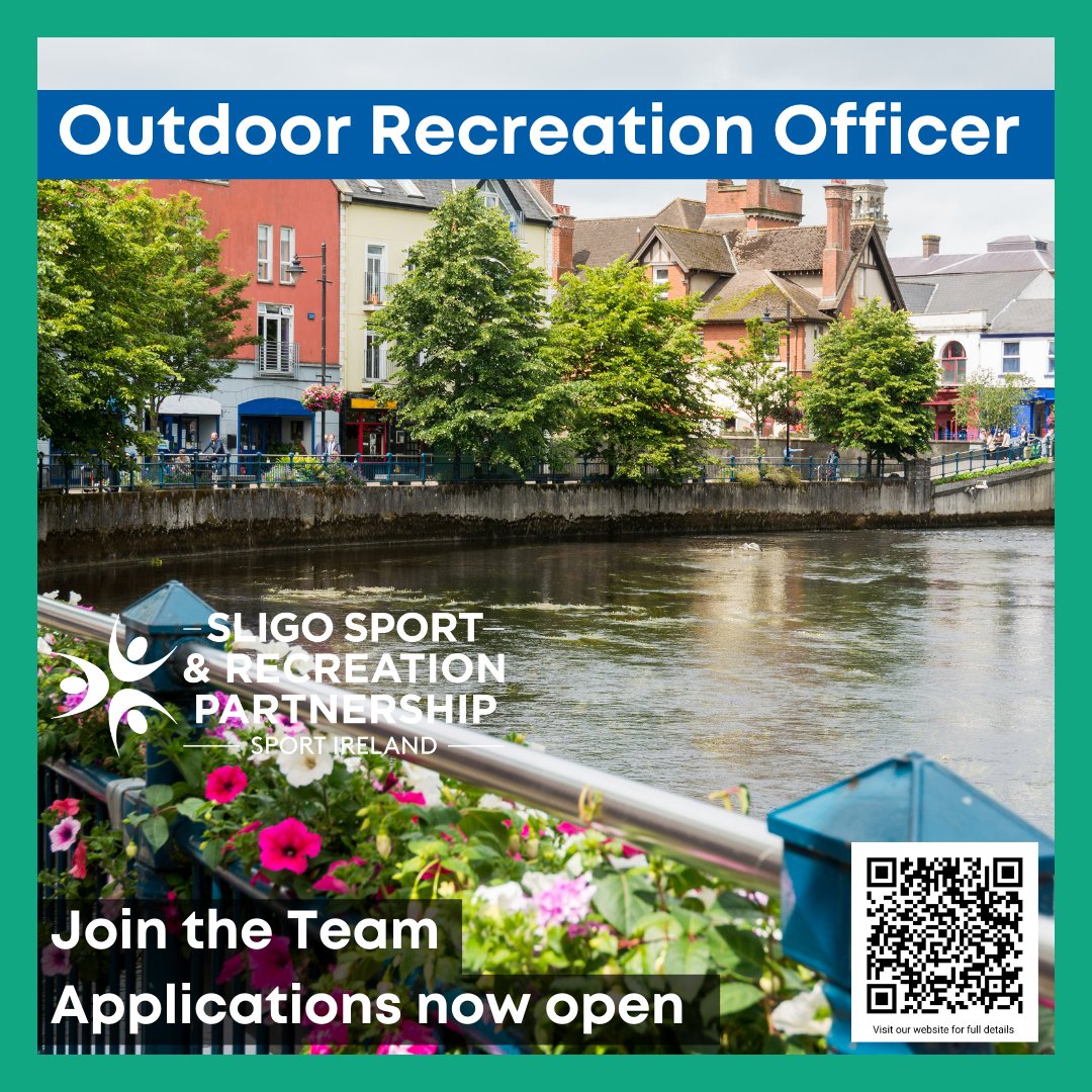 Outdoor Recreation Officer...Exciting new opportunity with Sligo Sport and Recreation Partnership, see our website... sligosportandrecreation.ie/outdoorrecreat…