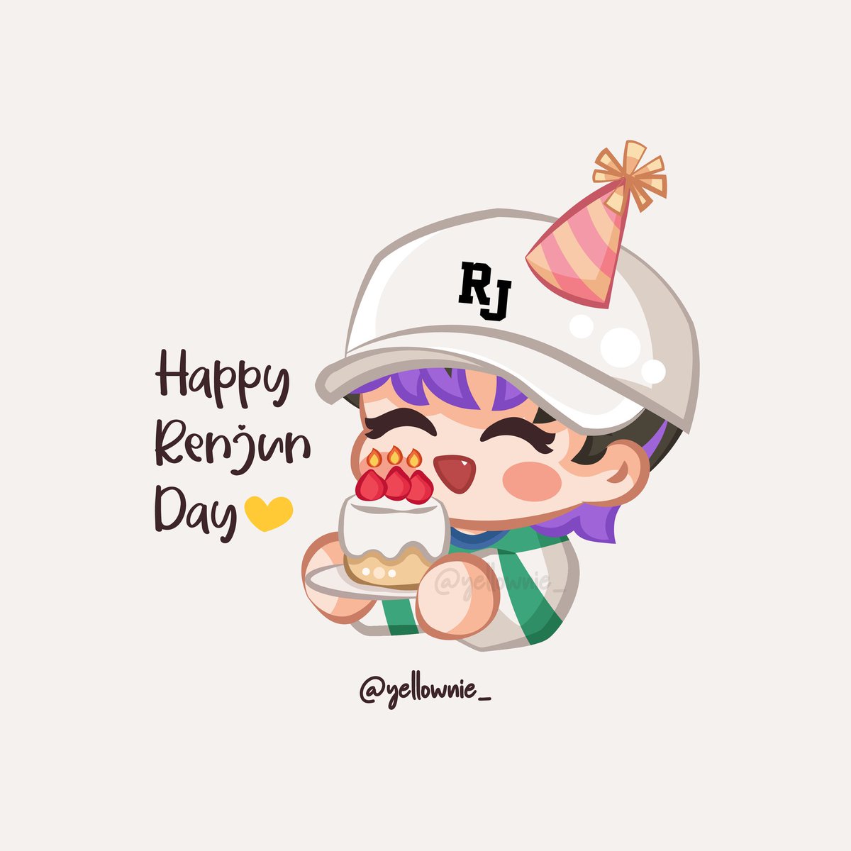 yellownie_'s tweet photo. HAPPY RENJUN DAY 🎂😭🫶🏻

#24thSpringWithRENJUN 
#황런쥔생축너뒤에오천만런프있다
#런쥔이_생일이다요_히히 https://t.co/vT5AmKouKe