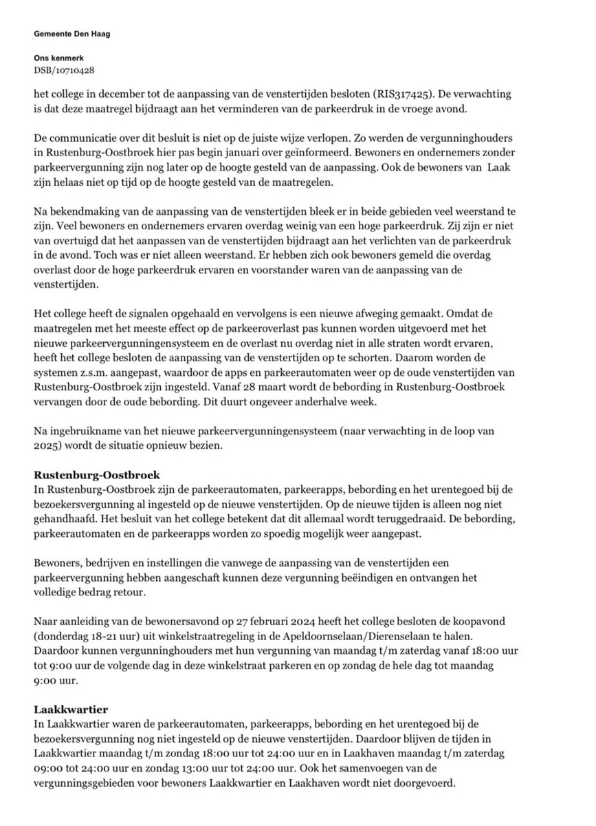 RicharddeMos's tweet photo. De uitvoering van betaald parkeren leidt tot een heuse volksopstand in de wijken #RustenburgOostbroek en #Laakkwartier. Onder grote druk stelt GroenLinks-wethouder Kapteijns de uitbreiding van betaald parkeren uit. Nu van uitstel naar afstel. Dit anti-autobeleid moet stoppen! https://t.co/Sg4k9hFW76