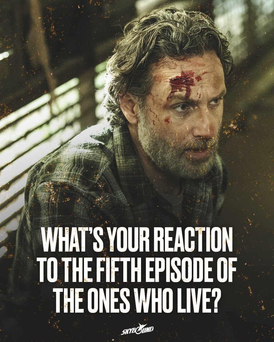 TheWalkingDead's tweet photo. We're not ready for #TheOnesWhoLive to end. https://t.co/fOHflEBWOb