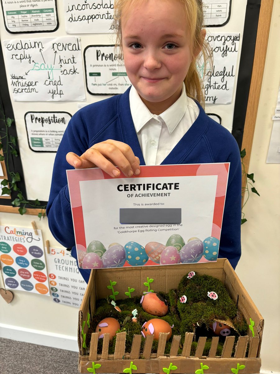 Year 5/6 had a great morning with the Easter egg competition - we had some fantastic entries and voted for our winner! You all put so much effort in 🥰