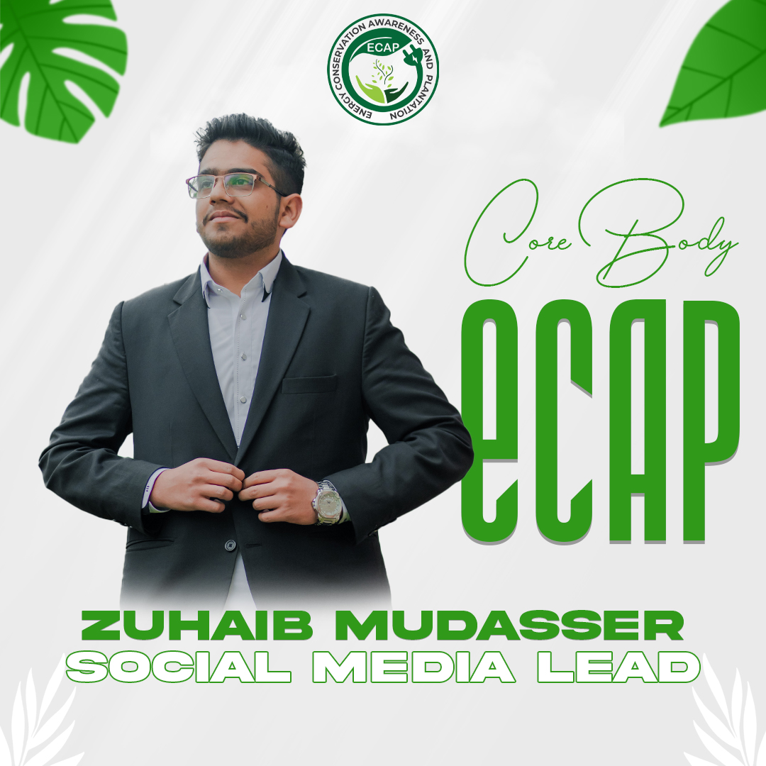 2024Ecap's tweet photo. A resounding applause for our social media wiz Zuhaib Mudasser, spreading the green message far and wide. Your digital savvy amplified our eco-impact across the globe! 🌐🌿 #ECAPSocial #GreenAwareness https://t.co/GMfWpscecC