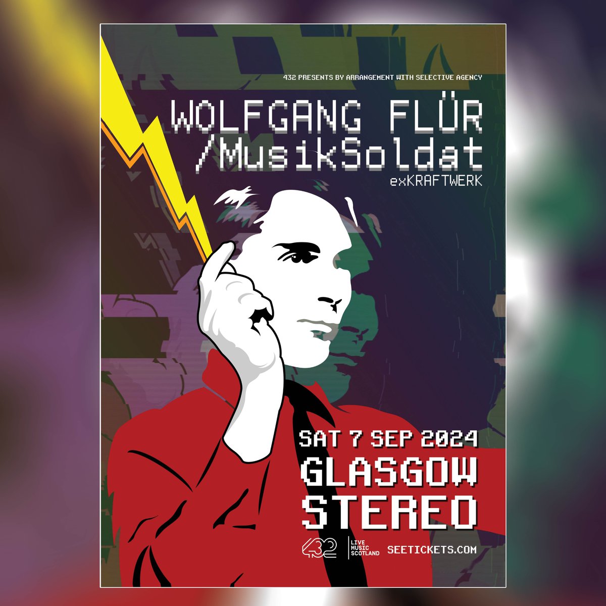 JUST ANNOUNCED! Legendary percussionist and core member of German electronic pioneers @kraftwerk's classic line up - brings his solo show to @stereoglasgow on Sat 7 September! 🔥 Tickets on sale NOW 🎟 ➡️ bit.ly/3IKgisK