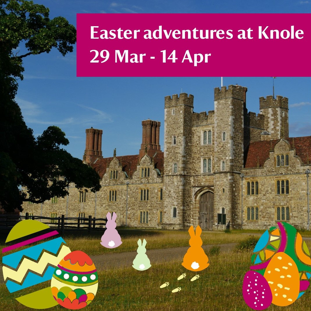 There are games galore this #Easter at Knole. 29 Mar - 14 Apr, 10am-5pm (last trail issued at 4.30pm). £3 per trail, including dairy or vegan and Free From* chocolate egg. Pre-book your visit to use the National Trust car park at Knole. 📷©NT Images/Jo Hatcher #sevenoaksfamilies