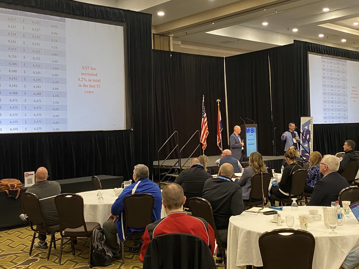 The final day at our annual MASA Conference. Business Meeting, recognition of President Jenny Ulrich, and our traditional Legislative & School Finance Updates. Thank you to our members & business partners for a great week.