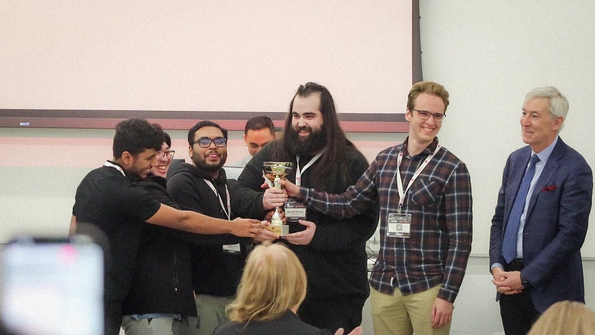 SenecaHackathon's tweet photo. 🏆Winner Announcement: Team Enigma (1st Place)

1️⃣Majd Al Mnayer, Seneca Polytechnic 
2️⃣Abdullah Al Mamun Fahim, Seneca Polytechnic
3️⃣Andrii Sych, Seneca Polytechnic
4️⃣Cleo, Seneca Polytechnic
5️⃣Fevin Patel, Seneca Polytechnic 

Congratulations!

#senecaproud https://t.co/z6PGCG9Dcm