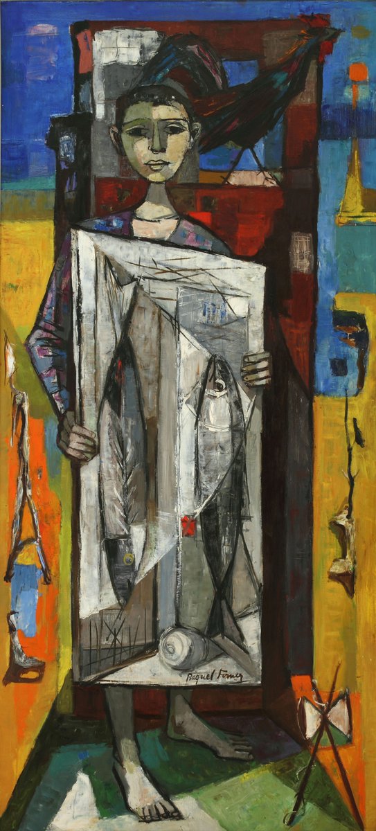 Poesia_boreal's tweet photo. "El envío" (1956), de Raquel Forner (Argentina 🇦🇷, 1902-1988).

#Arte #RaquelForner #Figuración https://t.co/F8HAdHnVF4