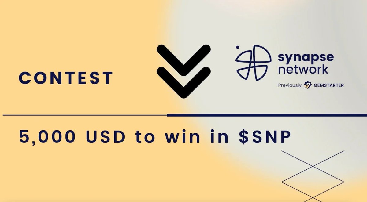 SaraWlod's tweet photo. #SynapseNetwork - Airdrop $SNP - 1,000,000 💸
Investment: 0
Time: 10-15 min.
Profit: 5.000 $SNP
Link: https://t.co/sv2lUFnbMU
#ethereum #erc20 $SLERF $BRETT $PIPI $DUPE $BOPE $CIA $BYTE $MAX $CHIP $OCW $ETHFI $REN $UXUY $TEMPLE $NGL #Solana $ETH $SOL $BTC $MATIC https://t.co/rmC8RX7T1z