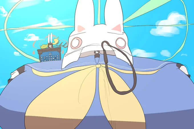 #ブルアカデカ井サキ 