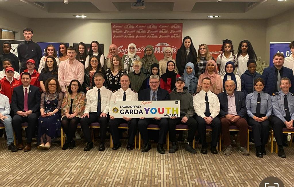 CncKilcormac's tweet photo. Congratulations to Fifth Year student, Eoin Moylan on winning the Laois Offaly Garda Youth Awards - Individual, 2024. This award celebrates outstanding young people and recognises the good work they are doing for their communities. Well done Eoin! https://t.co/oNb8JXJjlo