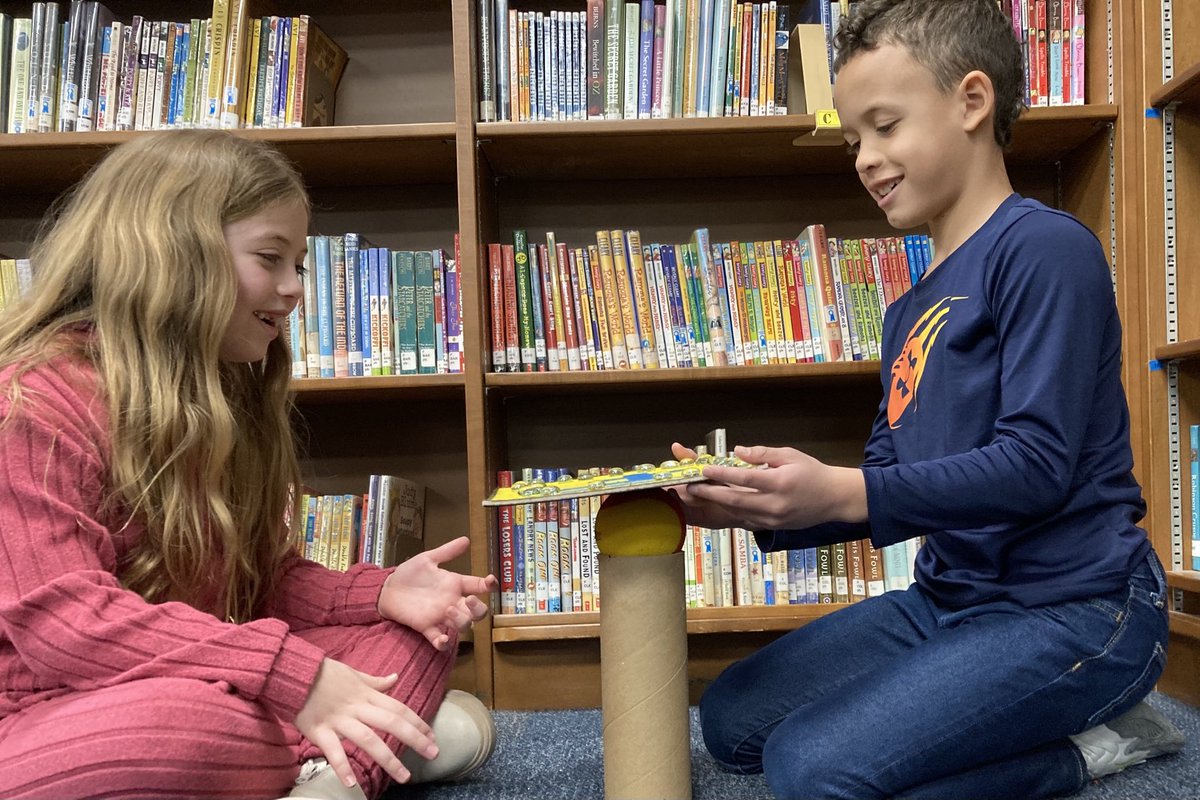 Bks2Tch's tweet photo. Our 2nd graders are exploring forces, gravity, and friction by placing gems on surfaces while balancing them on tennis balls ⁦@PVFElementary⁩ ⁦@NorristownASD⁩ #STEMeducation #friction #science https://t.co/57mpxHUZ7o