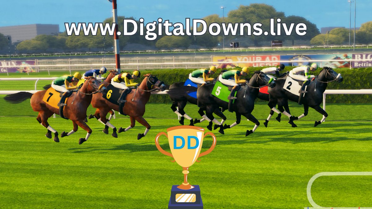 DigitalDowns_US's tweet photo. Virtual Fountain of Youth Cup only at Digital Downs!
April 6th, 2024
https://t.co/1SSZgiwh0P
$500 sponsored with an expected race purse of $1,000
Join free today!
#horseracing #digitaldowns #photofinish https://t.co/8Z9dhvOjKO