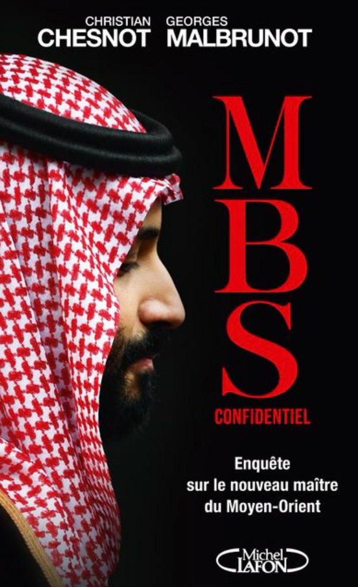 Sortie le 4 avril de mon prochain livre écrit avec @cchesnot 'MBS Confidentiel. Enquête sur le nouveau maître du Moyen-Orient' chez @michellafon. Pour se le procurer shorturl.at/jlwDH