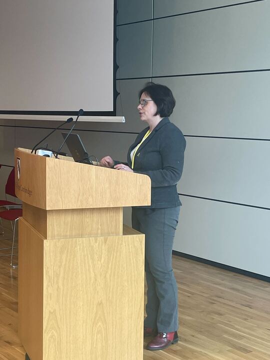 Neuroblastoma UK ๐ (@neuroblastomauk) on Twitter photo Prof. Anna Philpott tells #NBUKSymposium how she is forever grateful for a Neuroblastoma UK Grant which she received early in her career, enabling her to research frogs @CRUKCamPaeds <a href="/CRUKCamCentre/">CRUK Cambridge Centre</a> Prof. Anna Philpott tells #NBUKSymposium how she is forever grateful for a Neuroblastoma UK Grant which she received early in her career, enabling her to research frogs @CRUKCamPaeds <a href="/CRUKCamCentre/">CRUK Cambridge Centre</a>