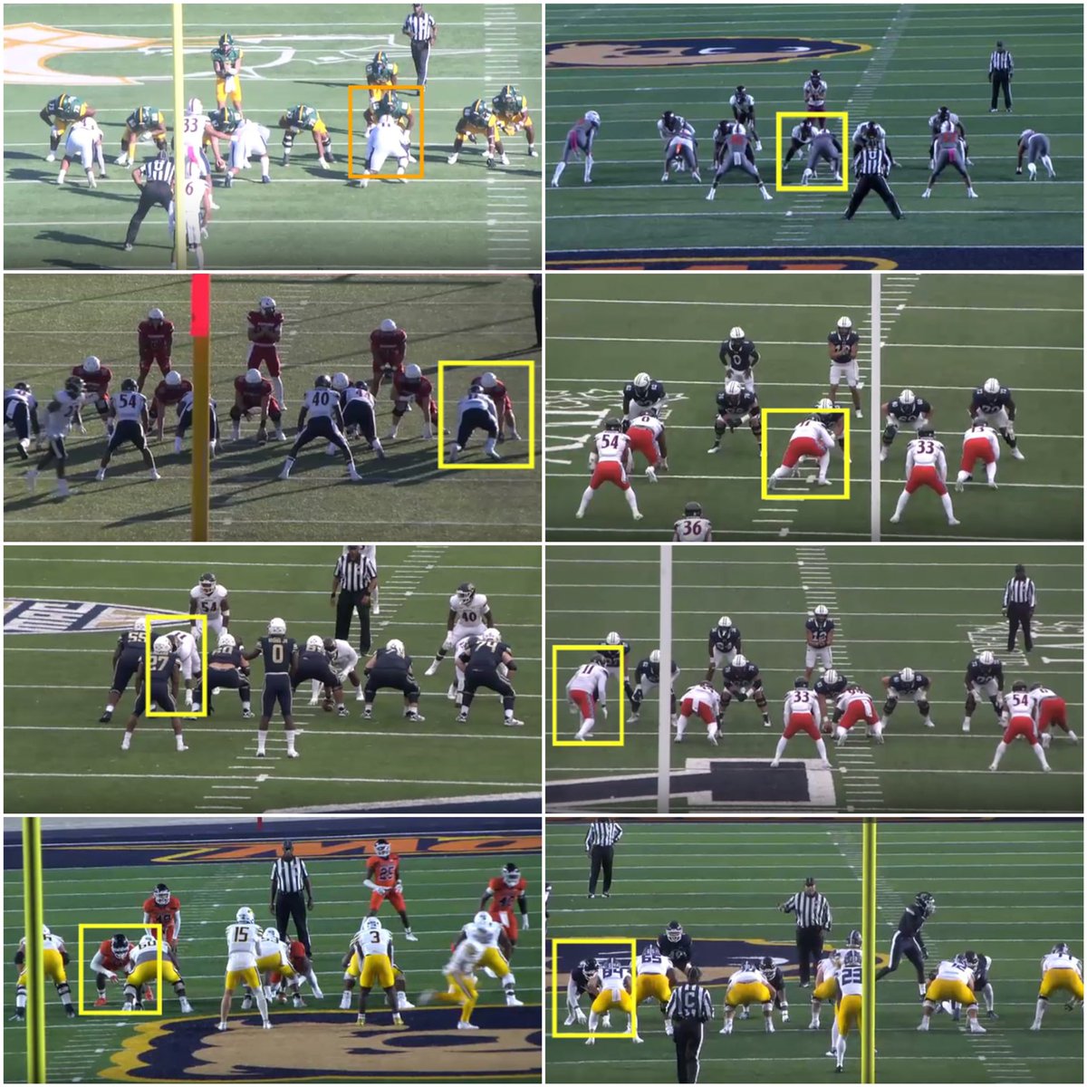Coach_Faunteroy's tweet photo. Noah Washington ✅ He can do it all. 
He lined 🆙 at every position in 2023. 
3-4/4-3/Special Teams. Mr. Versatile. 
Adds value to any pro organization.📈
🛑 The Run 🥊 The QB • #DLinePride https://t.co/tR5ETxRebS