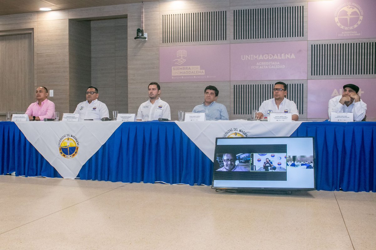 Unimagdalena's tweet photo. ✅ Culminamos la auditoría virtual para la recertificación #TedQual de los Programas de Hotelería y Turismo, en la que durante dos días nos permitió demostrar una alineación sólida de nuestros procesos con los estándares internacionales de formación en el área.

#UMTeCuenta https://t.co/ottBqy2TX5