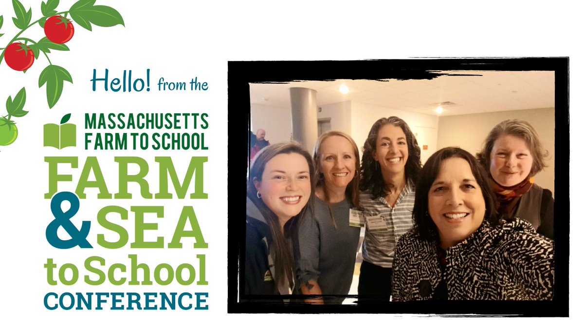 Thank you to @massltgov and @jo_comerford for their remarks at the Welcome session of the 7th MA Farm & Sea to School Conference! Pictured L-R (Katie Rozenas-Hanson (@MassDeptAgr), MFTS Co-Dirs. Lisa Damon, Simca Horwitz, Lt. Gov. Kim Driscoll, Sen. Jo Comerford. #MAF2SConf24