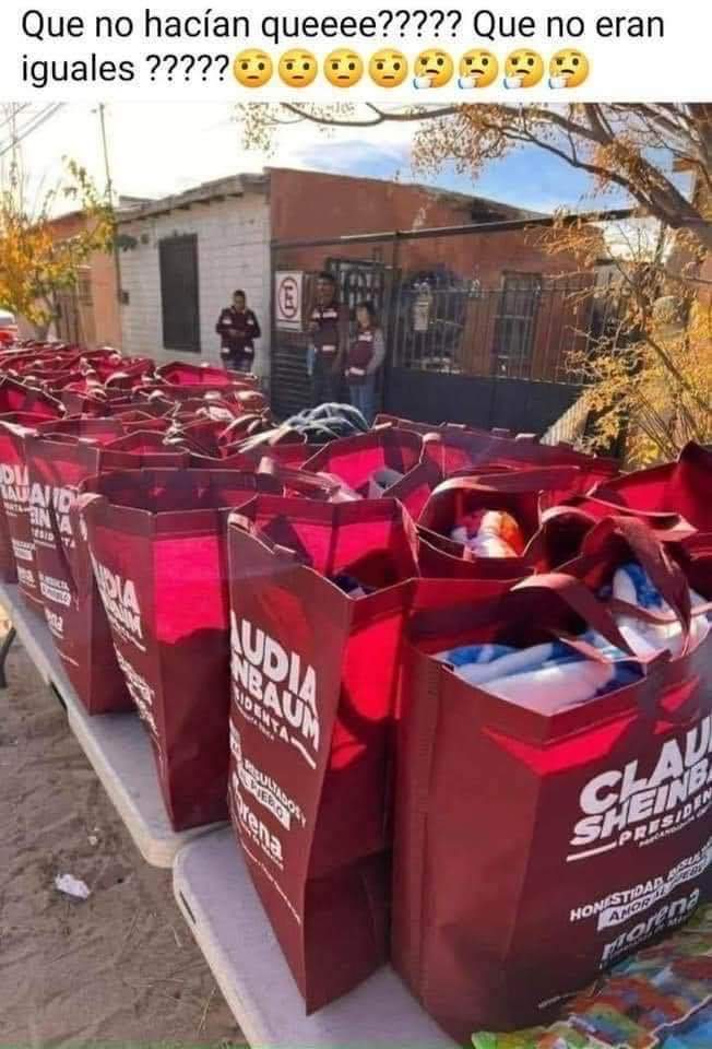 RothVaz's tweet photo. @Claudiashein 
Que pena que tenga que recurrir a este tipo de artimañas para comprar votos de personas con bajos recursos. https://t.co/ueptEIDXKq