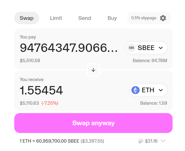 genes_co's tweet photo. Claim your $SBEE today https://t.co/PzmpejKKLk https://t.co/MKbs78OABX