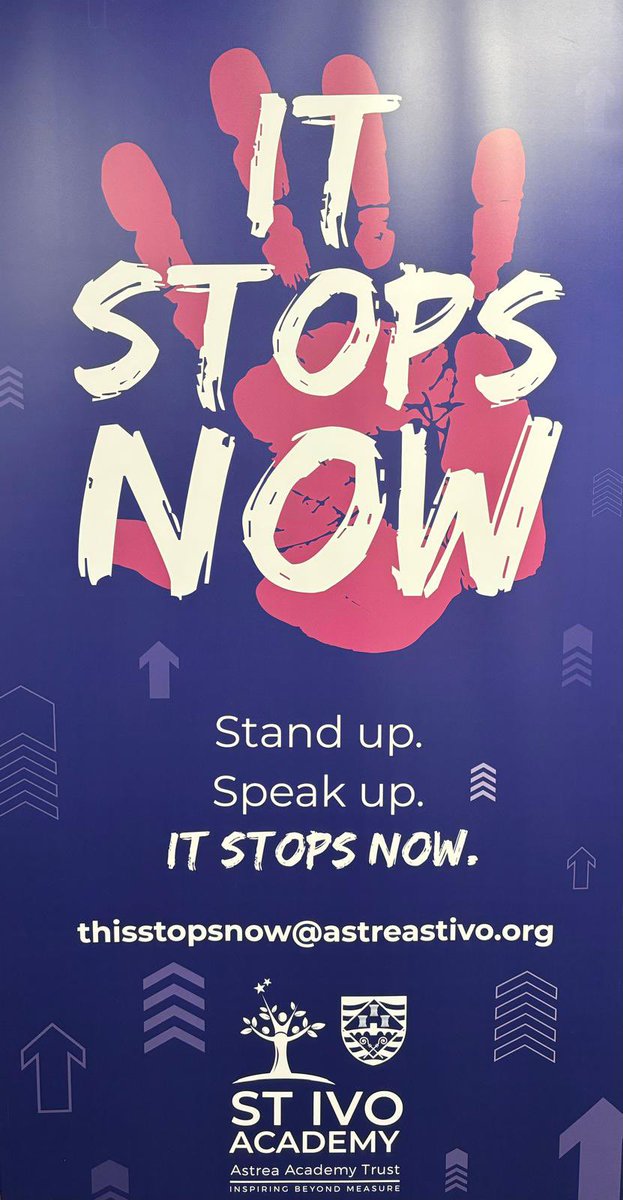 StIvoAcademy's tweet photo. Assemblies and TutorPD this week have focused on sexual harassment. We ask all students to take collective responsibility for reporting any incidents #itstopsnow https://t.co/9eMyYvbX9h