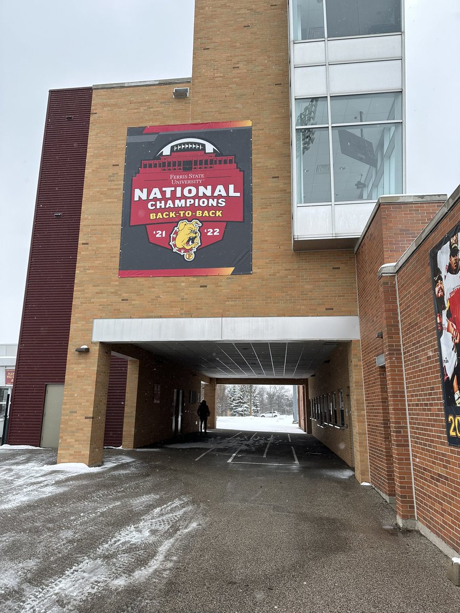 Grateful for the opportunity for our staff to take a deep dive in at Ferris State this weekend. Excellent opportunity to grow and learn from one of the most consistent D2 programs in the country. #cfla #redpride