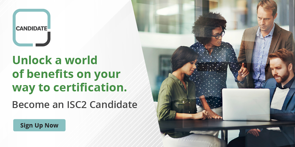 ISC2's tweet photo. Access #cybersecurity career-building benefits like exam prep, networking, professional development, discounts and more. 

Sign up for free: https://t.co/T2LObrIMYf

#ISC2Candidate https://t.co/D9tAEojNUz