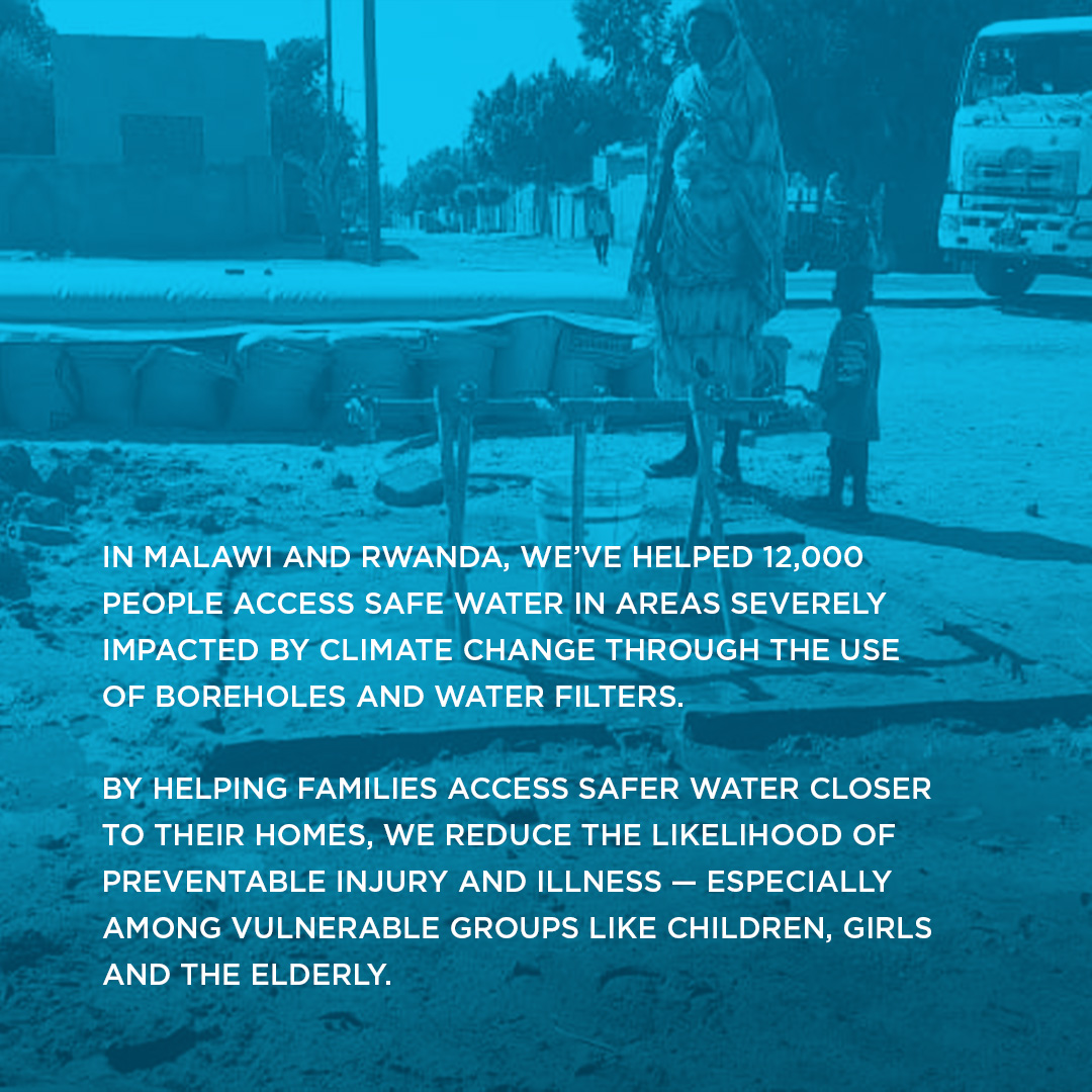 It’s #WorldWaterDay! This year’s theme is “Water for Peace” and today, we’re recognizing the critical role clean water plays in promoting health, education & economic development. Swipe to learn more. #usaidbha #un-water #globalWASHcluster #cleanwaterforall #20liters