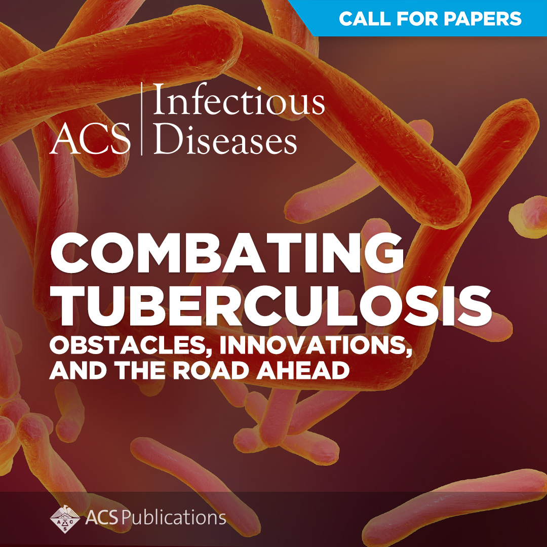 ACSBioMed's tweet photo. #WorldTBDay is marked every March 24 to raise awareness about the disease. This new Special Issue from ACS Infectious Diseases will showcase the latest tuberculosis biology and medicinal chemistry research. Submit your manuscript by October 15, 2024. 🔗 https://t.co/AXSKF8EGsc. https://t.co/dkQPFczunz