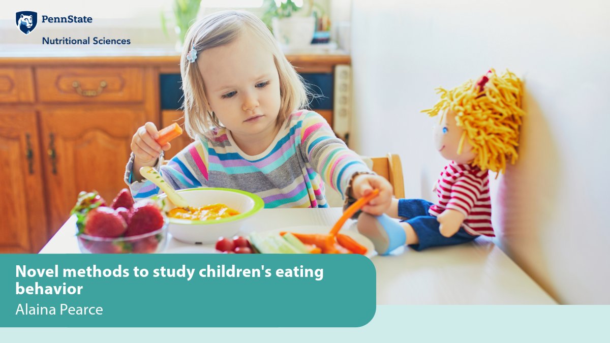 Nutritional Sciences (@pennstatenutr) on Twitter photo This #FacultyFriday, we are learning about developments in research methodology that will allow researchers to study children’s eating behaviors in natural settings, like their homes. Visit ow.ly/U2om50QZM6O to learn more. <a href="/AlainaLPearce/">Alaina Pearce</a> #pennstatenutrsci This #FacultyFriday, we are learning about developments in research methodology that will allow researchers to study children’s eating behaviors in natural settings, like their homes. Visit ow.ly/U2om50QZM6O to learn more. <a href="/AlainaLPearce/">Alaina Pearce</a> #pennstatenutrsci