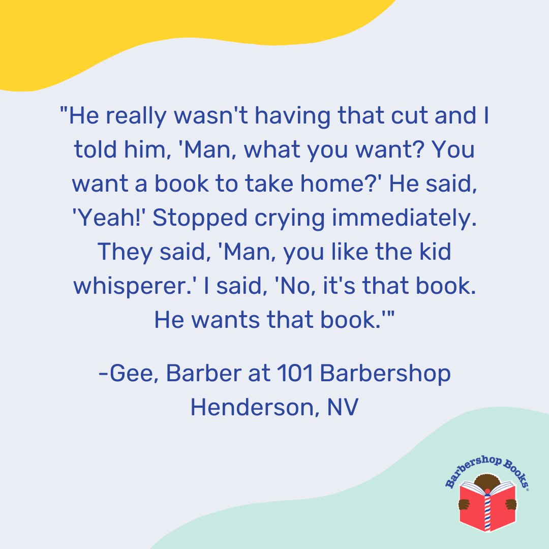 ✂️📚 When a book works its magic... 💫✨ A heartwarming moment at 101 Barbershop. 💈✨ Check out this segment on KTNV to learn more about the Barbershop Books program in action. ⬇️ bit.ly/4cvm1jy