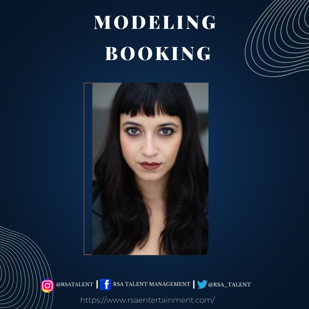 RSA_TALENT's tweet photo. Congratulations to ALESSANDRA PERDICHIZZI for booking a modeling gig! We are so proud of you and can not wait for the future. Best of luck!

IG: @alessandraperdichizzi13
--

#RSATalent #RSAentertainment #RSA #clientbooking #actor #actress #SAGAftra #model #booked https://t.co/APH8IfHxUN