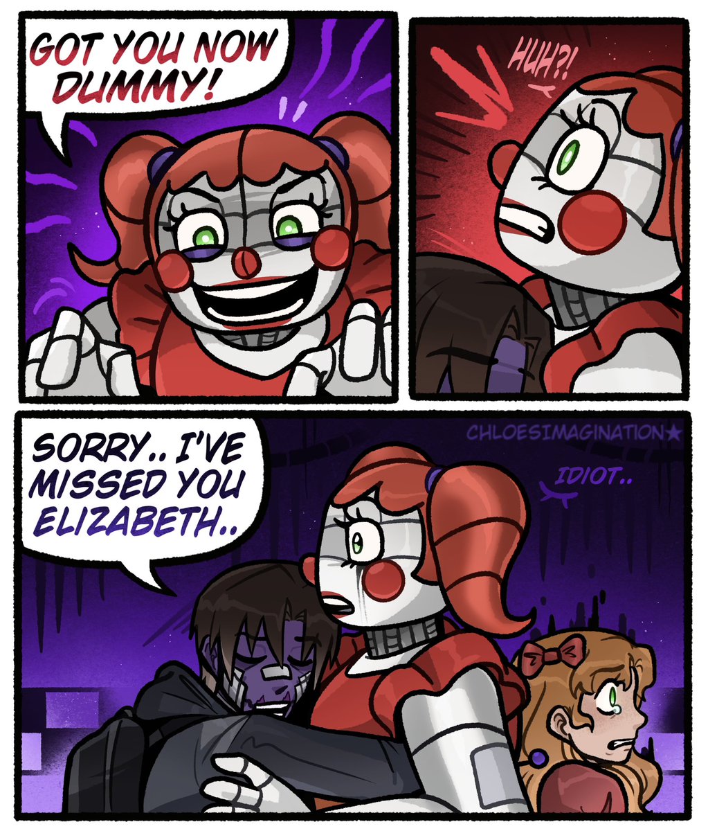FNAF Circus baby or not, she's still Michael's little sister,, 