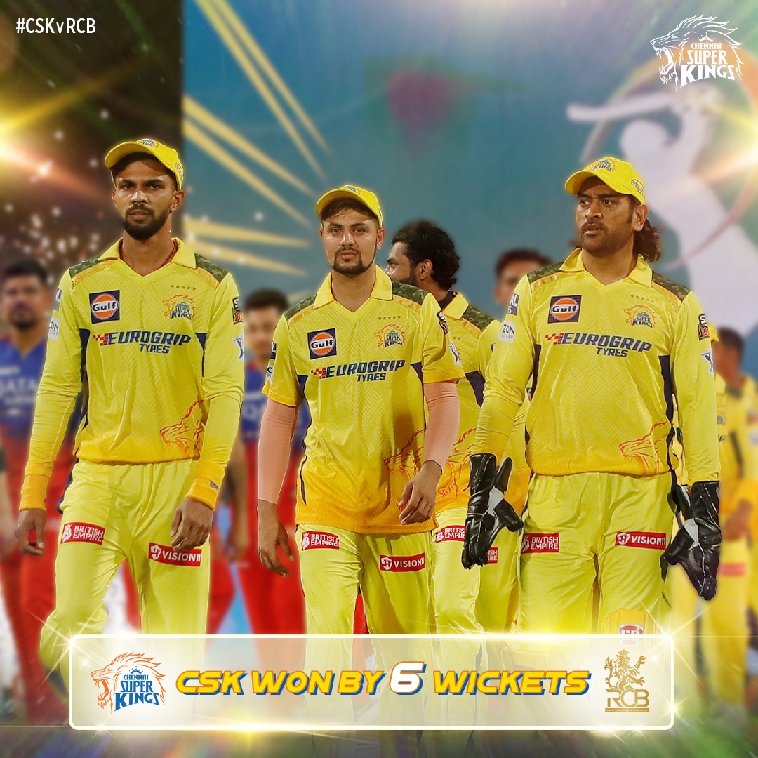 RahulSharm97242's tweet photo. An Anbuden Classic 🥳🔥

#CSKvRCB #WhistlePodu #IPL2024live https://t.co/mgJGZkmEm2