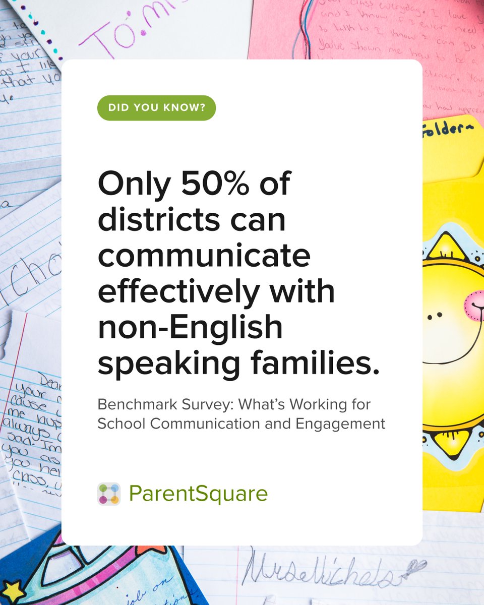 On ParentSquare, language translation features are designed to support inclusivity. 💬 Our goal: reach 100%. #EdEquity #K12Education