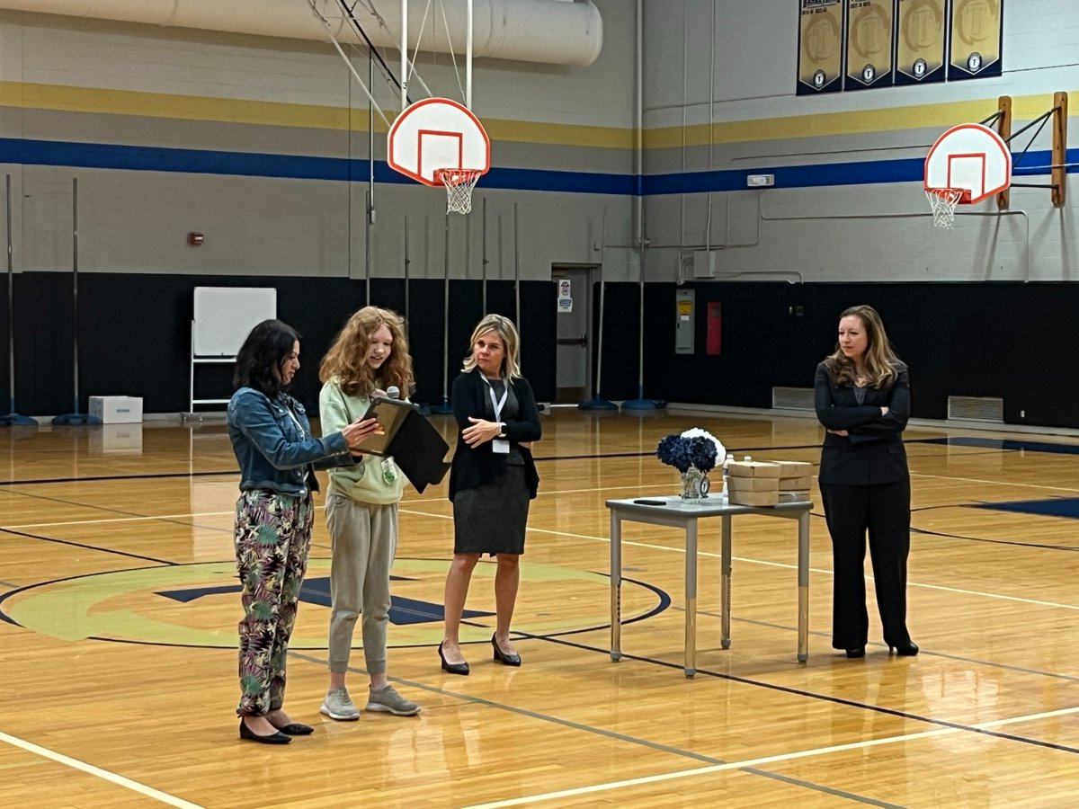 TMS welcomed Mayor Vitek and Kane County State's Attorney Jamie Mosser today in support of 7th Grade Social Studies' current study of the Executive &amp; Judicial Branches of Gov't. They answered questions, shared how young people can get involved in gov't, and their responsibilities