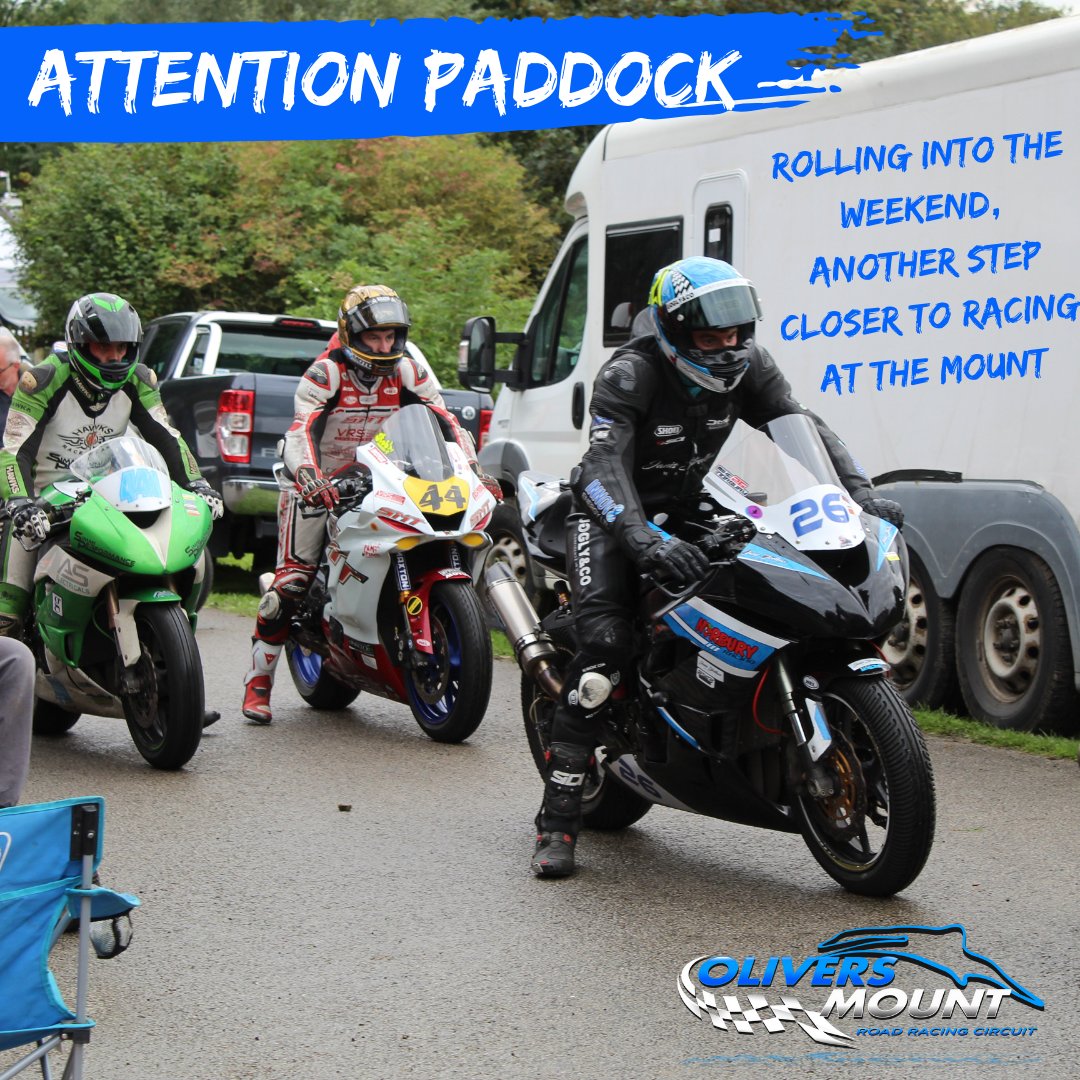 The countdown is ON! Just 3 weeks until bikes roar on the track at Oliver's Mount! Can you feel the buzz? Are you ready to be part of the action? 🚦🔥 Get your tickets here: oliversmount.ticketco.events/uk/en/e/24_spr… #oliversmount #scarborough #roadracing #springcup #TT #BobSmith