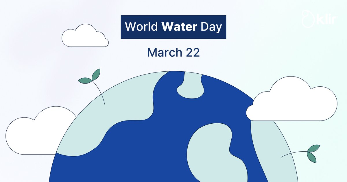 💧 Happy World Water Day!

At Klir, we're driven by a mission to enhance water management by equipping utilities with innovative solutions. 

Together, let's applaud their vital role in forging a healthier, more sustainable world.