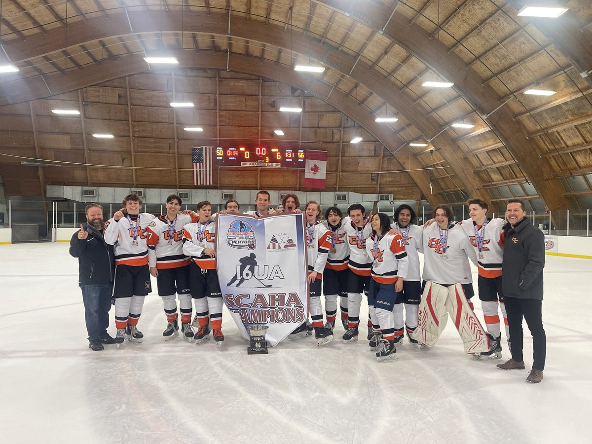 JonesTeamRE's tweet photo. My son Isaiah and his OCHC 16A teammates, representing SoCal youth hockey, are starting their championship run today in San Jose. @LAKings &amp; @AnaheimDucks fans, let’s cheer these boys on!!! 
#hockey #HardWorkPaysOff https://t.co/dUg3RZraqO