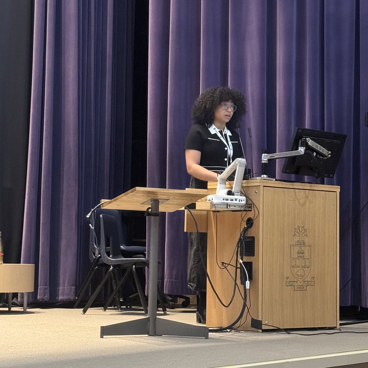 OISE_GSRC's tweet photo. The GSRC Opening Ceremony  featured outstanding speakers:

OISE Dean, Dr. Erica Walker
Iehnhotonkwas Bonnie Jane Maracle 
Kai Butterfield 
Dr. Nimmi Gowrinathan 

#OISEGSRC https://t.co/Nn80kwXR89