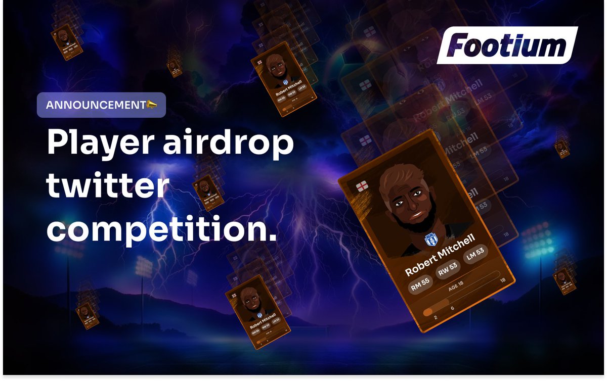 🏆 We're celebrating our <a href="/Footium/">Footium</a> player launch with a bang! Want a chance to win a coveted #NFT badge upgrade for your #Footium club? We've got 2x badge upgrades up for grabs! 1/4