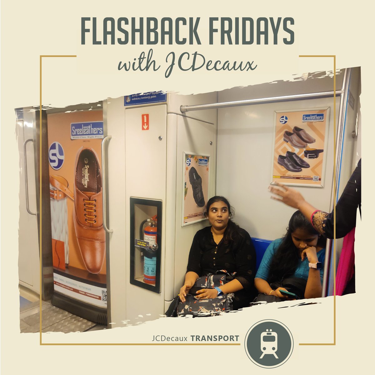 From the metro to the streets, Streetleather always stands out. Reminiscing on the iconic moments captured during our metro campaign. 👟🚇

 #jcdecauxadvertising #jcdecauxindia #advertisingagency #outdooradvertising #creativeads #marketingcampaigns #brandingexperts