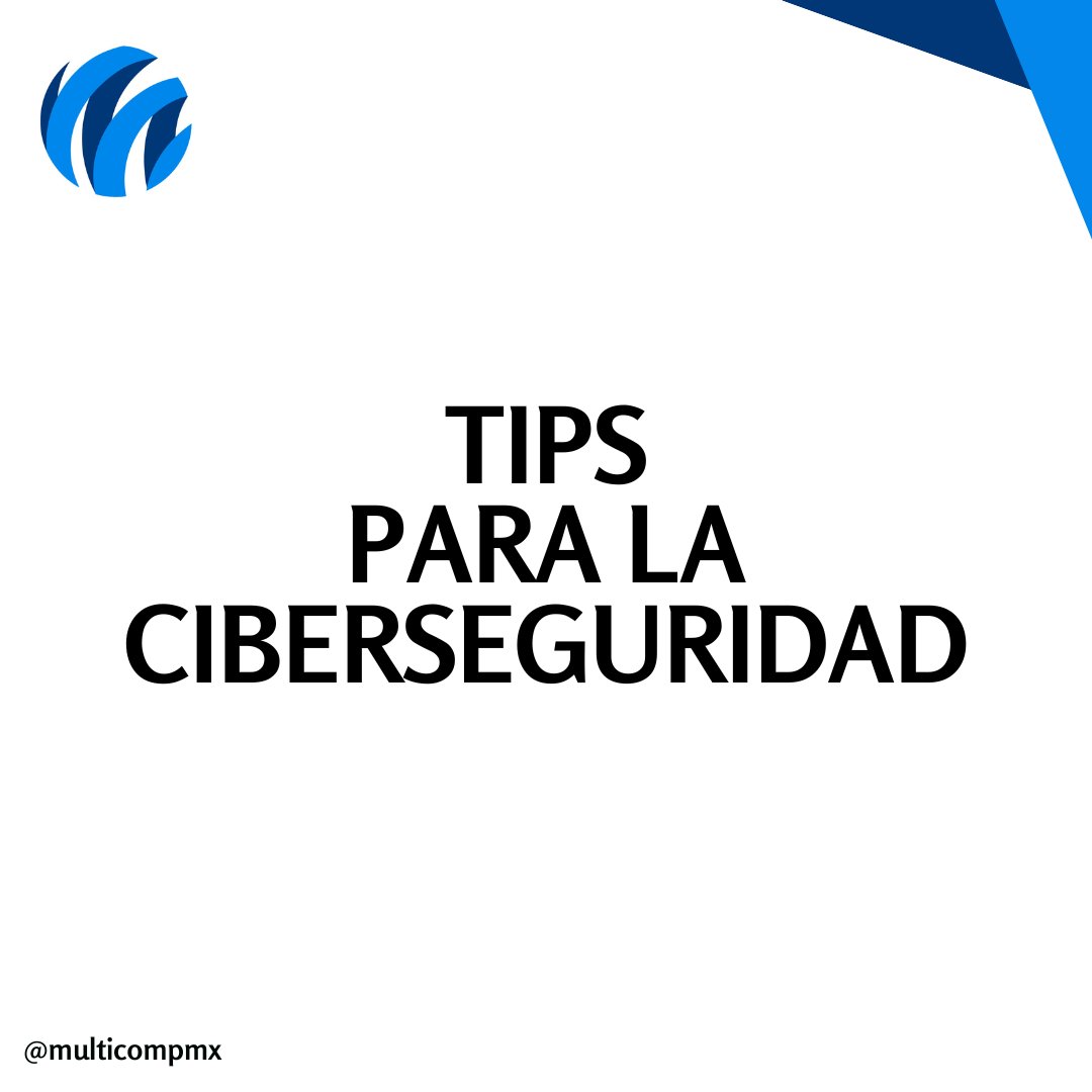 MULTICOMP's tweet photo. ¡Recuerda actualizar tu antivirus! Si tú o tu empresa requieren de asistencia para mejorar la seguridad de tus redes, comunícate con nosotros.
#Multicomp #Tips #Seguridad https://t.co/sjG41L7ved